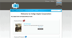 Desktop Screenshot of imc-laptop-stands.com